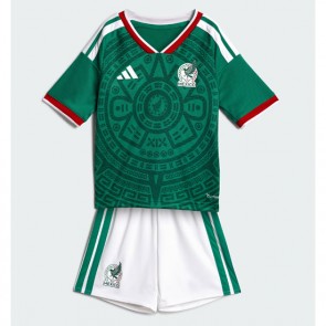Mexiko Replika Hemmatröja Barn VM 2026 Kortärmad (+ Korta byxor)